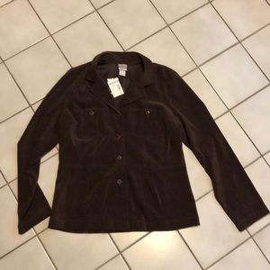 NWT brown Jacket